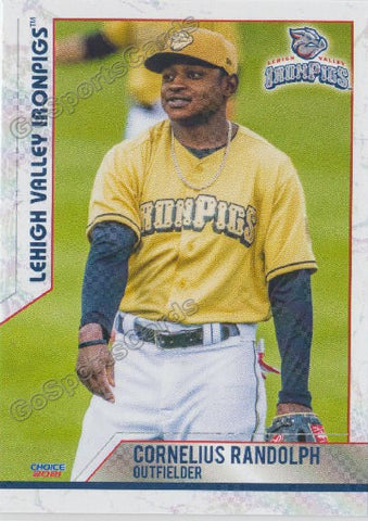 2021 Lehigh Valley Ironpigs Cornelius Randolph