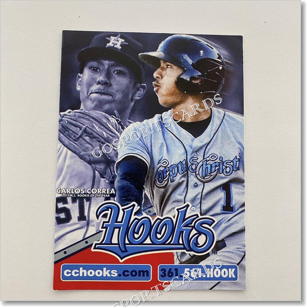 2016 Corpus Christi Hooks Pocket Schedule A