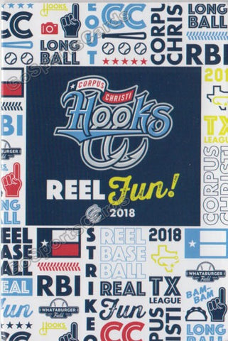 2018 Corpus Christi Hooks Pocket Schedule