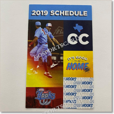 2019 Corpus Christi Hooks Pocket Schedule