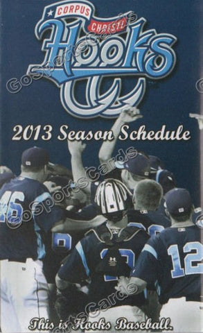 2013 Corpus Christi Hooks Pocket Schedule