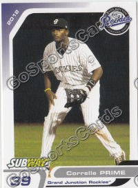 2012 Grand Junction Rockies Correlle Prime