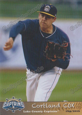 2016 Lake County Captains Cortland Cox