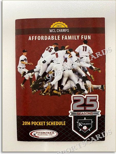 2014 Corvallis Knights Pocket Schedule