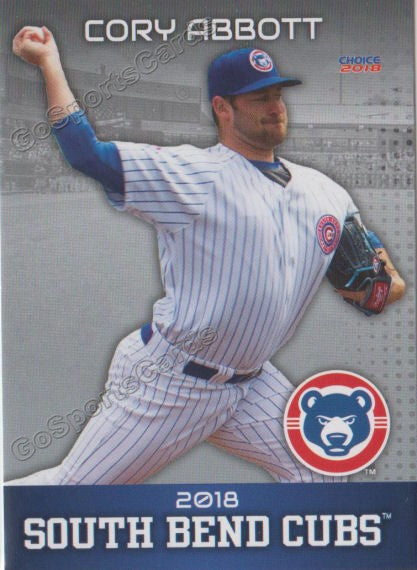 2018 South Bend Cubs Cory Abbott