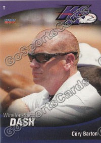 2011 Winston Salem Dash Cory Barton