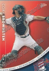 2012 Rome Braves Cory Brownsten