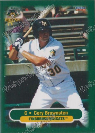 2013 Lynchburg Hillcats Cory Brownsten