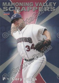 2009 Mahoning Valley Scrappers Cory Burns