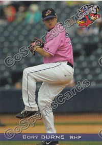 2011 Akron Aeros Cory Burns