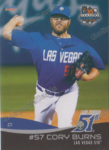 2017 Las Vegas 51s Cory Burns