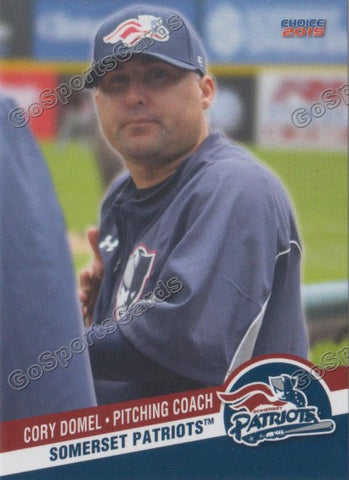 2015 Somerset Patriots Cory Domel