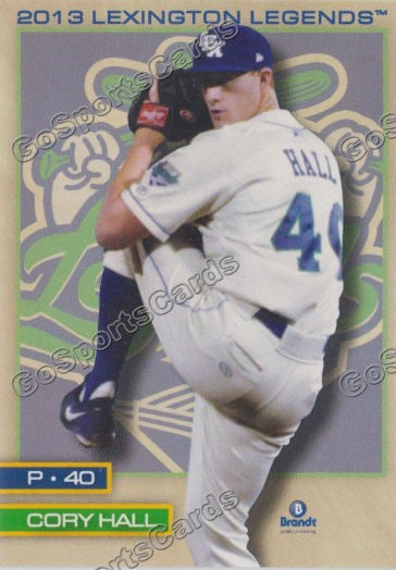 2013 Lexington Legends Cory Hall