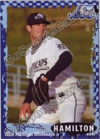 2010 West Michigan WhiteCaps Cory Hamilton