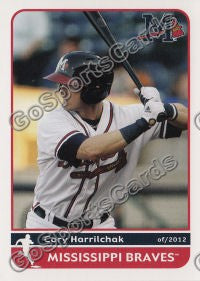 2012 Mississippi Braves Cory Harrilchak