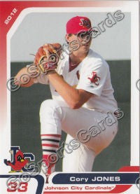 2012 Johnson City Cardinals Cory Jones