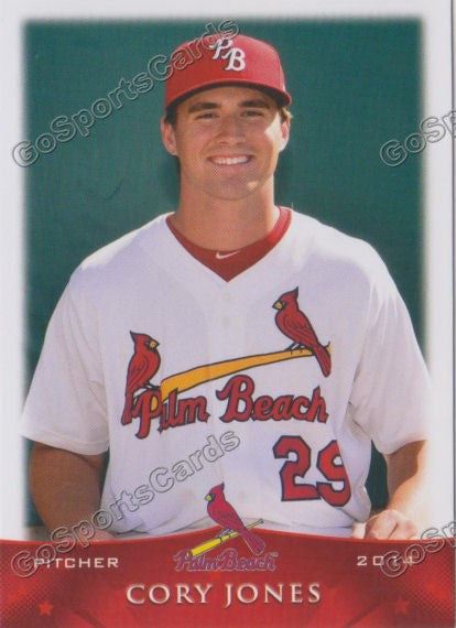 2014 Palm Beach Cardinals Cory Jones