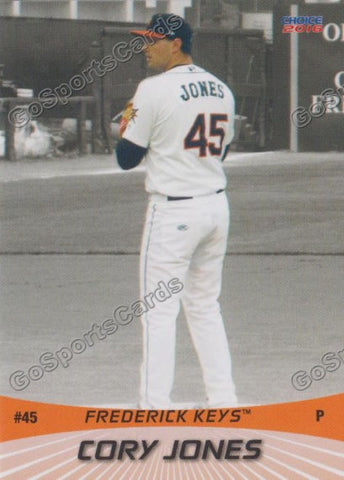 2016 Frederick Keys Cory Jones
