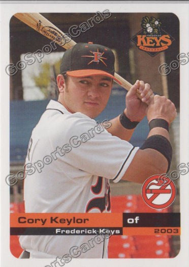2003 Frederick Keys SGA Cory Keylor