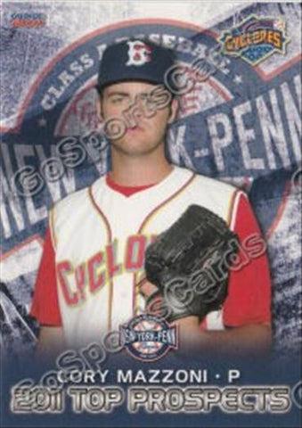 2011 New York Penn League Top Prospects NYPL Cory Mazzoni