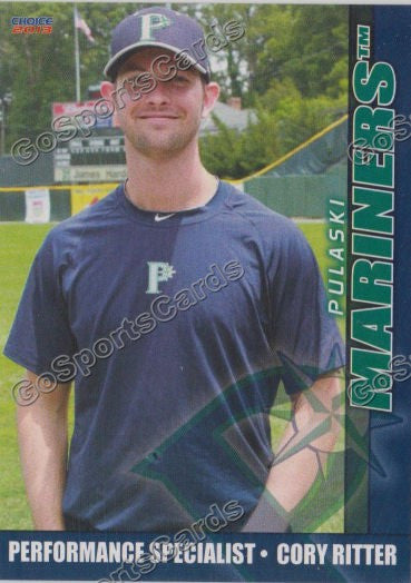 2013 Pulaski Mariners Cory Ritter