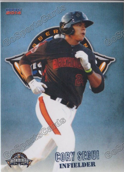 2014 Aberdeen Ironbirds Cory Segui