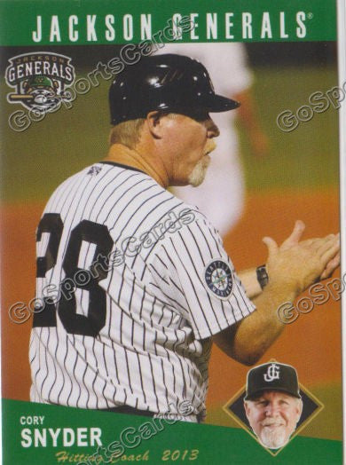 2013 Jackson Generals Cory Snyder