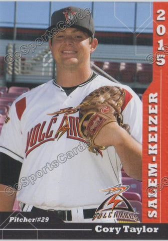 2015 Salem Keizer Volcanoes Cory Taylor