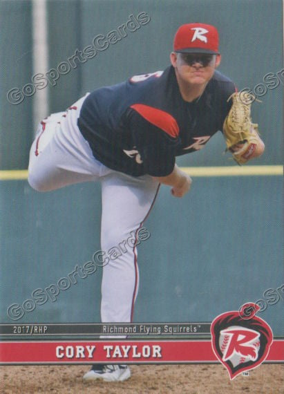 2017 Richmond Flying Squirrels Cory Taylor