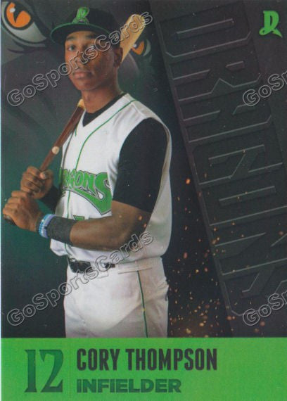 2016 Dayton Dragons Cory Thompson
