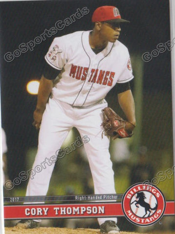 2017 Billings Mustangs Cory Thompson