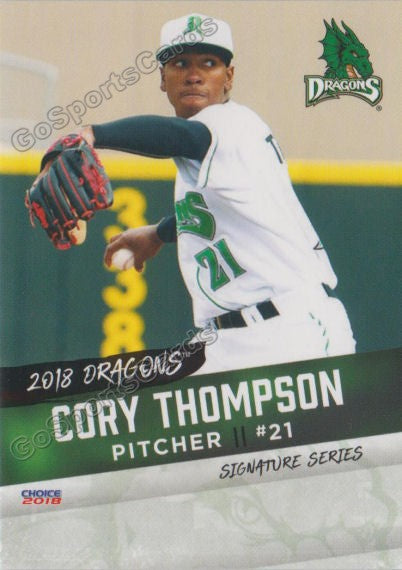 2018 Daytona Dragons Cory Thompson