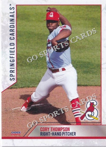 2022 Springfield Cardinals Cory Thompson