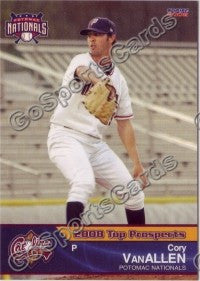 2008 Carolina League Top Prospects Cory VanAllen