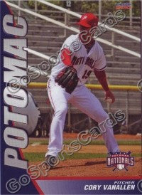 2010 Potomac Nationals Cory VanAllen