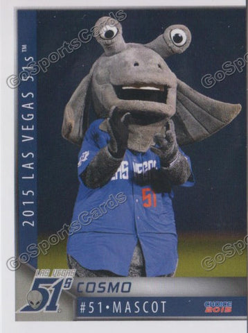 2015 Las Vegas 51s Cosmo Mascot