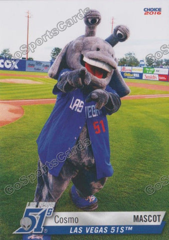 2016 Las Vegas 51s Cosmo Mascot