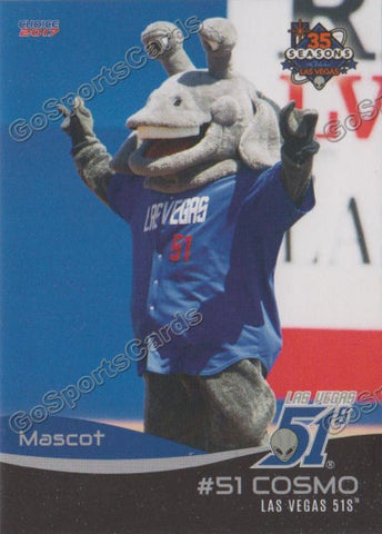 2017 Las Vegas 51s Cosmo Mascot