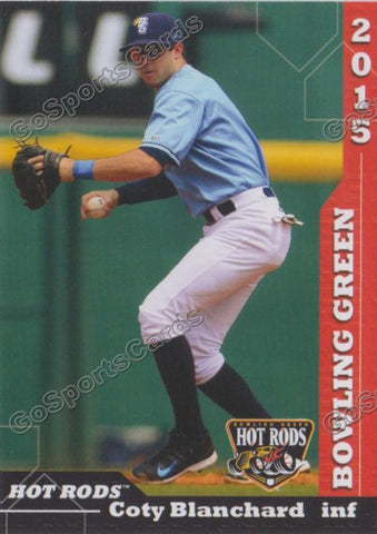 2015 Bowling Green Hot Rods Coty Blanchard