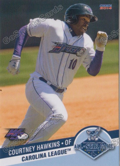 2014 Carolina League All Star Courtney Hawkins