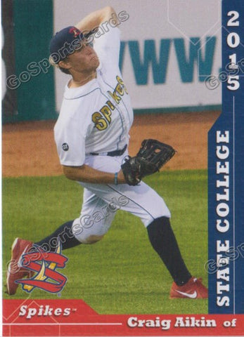 2015 State College Spikes Craig Aikin