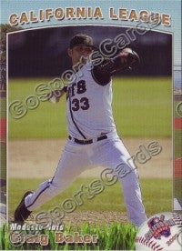 2009 California League All Star Craig Baker