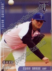 2010 Tulsa Drillers Craig Baker