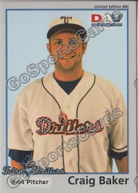 2010 Tulsa Drillers DAV Craig Baker