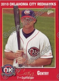 2010 Oklahoma City RedHawks Craig Gentry