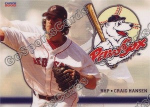2008 Pawtucket Red Sox Craig Hansen