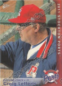 2011 Stockton Ports Craig Lefferts