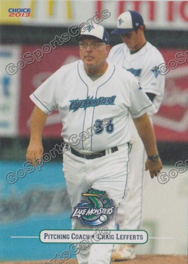 2013 Vermont Lake Monsters Craig Lefferts
