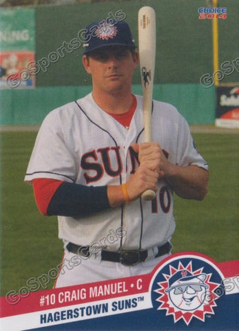 2014 Hagerstown Suns Craig Manuel