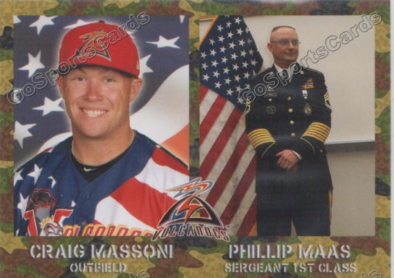 2014 Salem Keizer Volcanoes Military SGA Craig Massoni